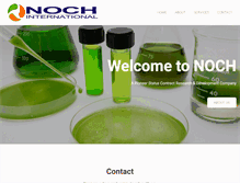 Tablet Screenshot of noch-int.com